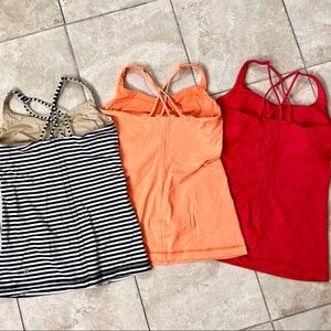 LuluLemon Free to Be Tanks (Set of 3)